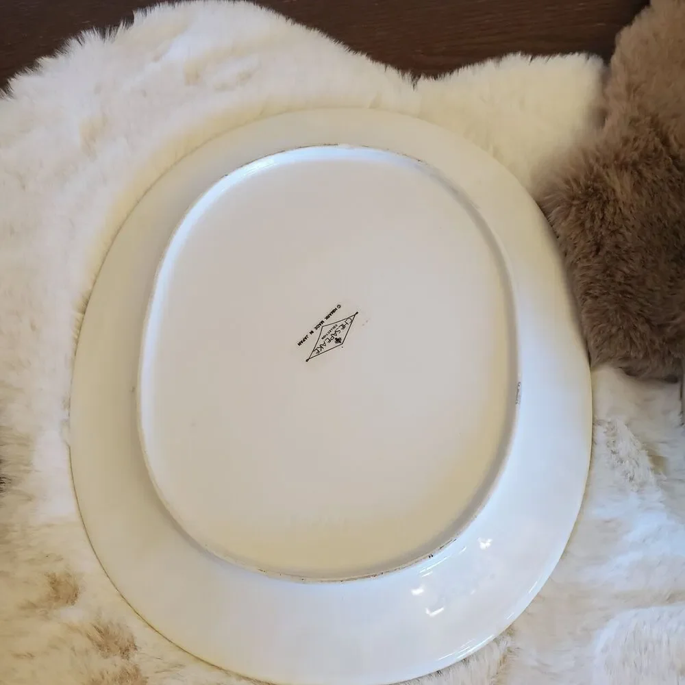 Vtg 4pc Himark 3qt Ceramic Soup Tureen Ches. Collection Japan Turkey Centerpiece - Picture 6 of 16